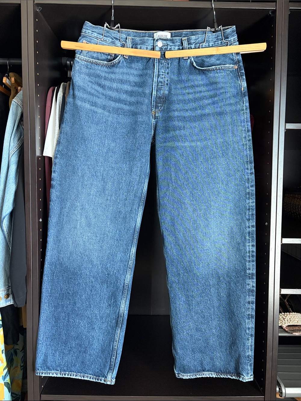Agolde The Arc Jean 32”- Shortwave